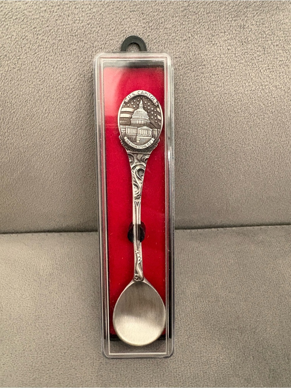 Capitol Souvenir Decorative Silver Spoon - Silver